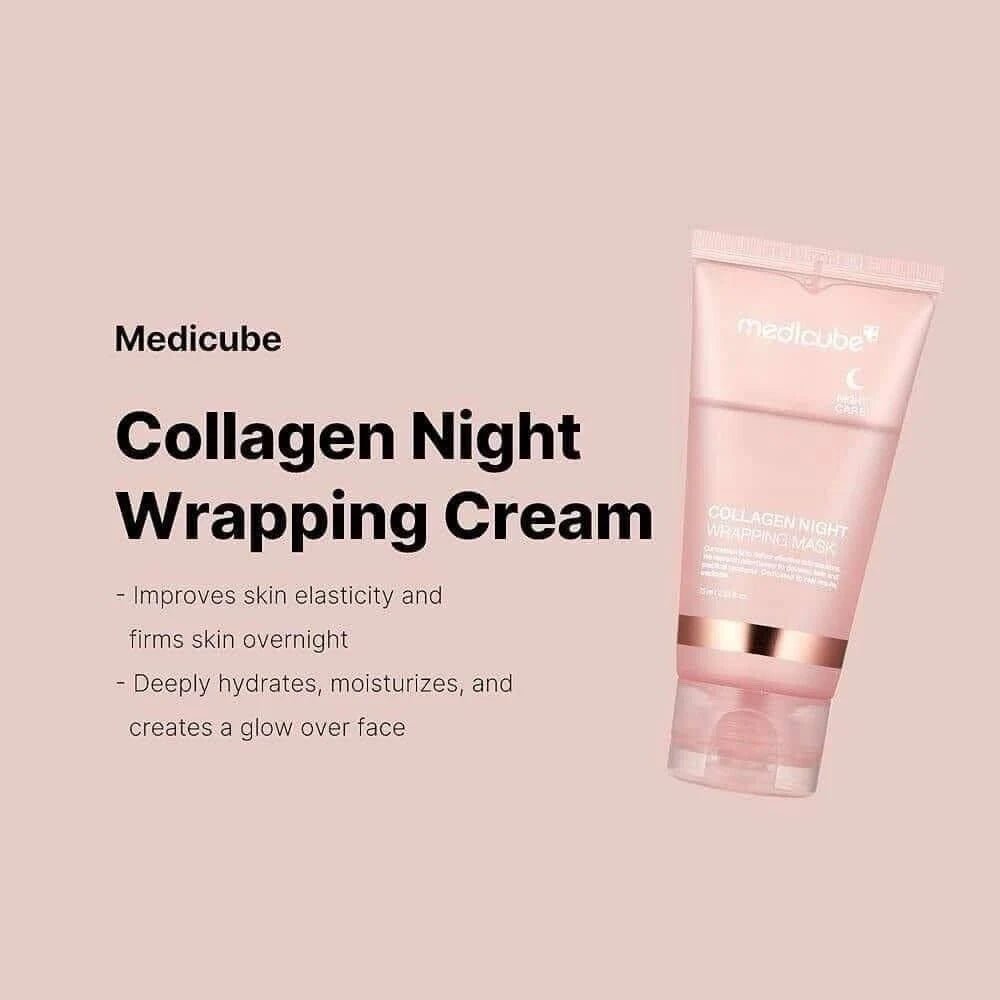 Medicube Collagen Overnight Wrapping Peel Off Mask (75ml) (Original) ©